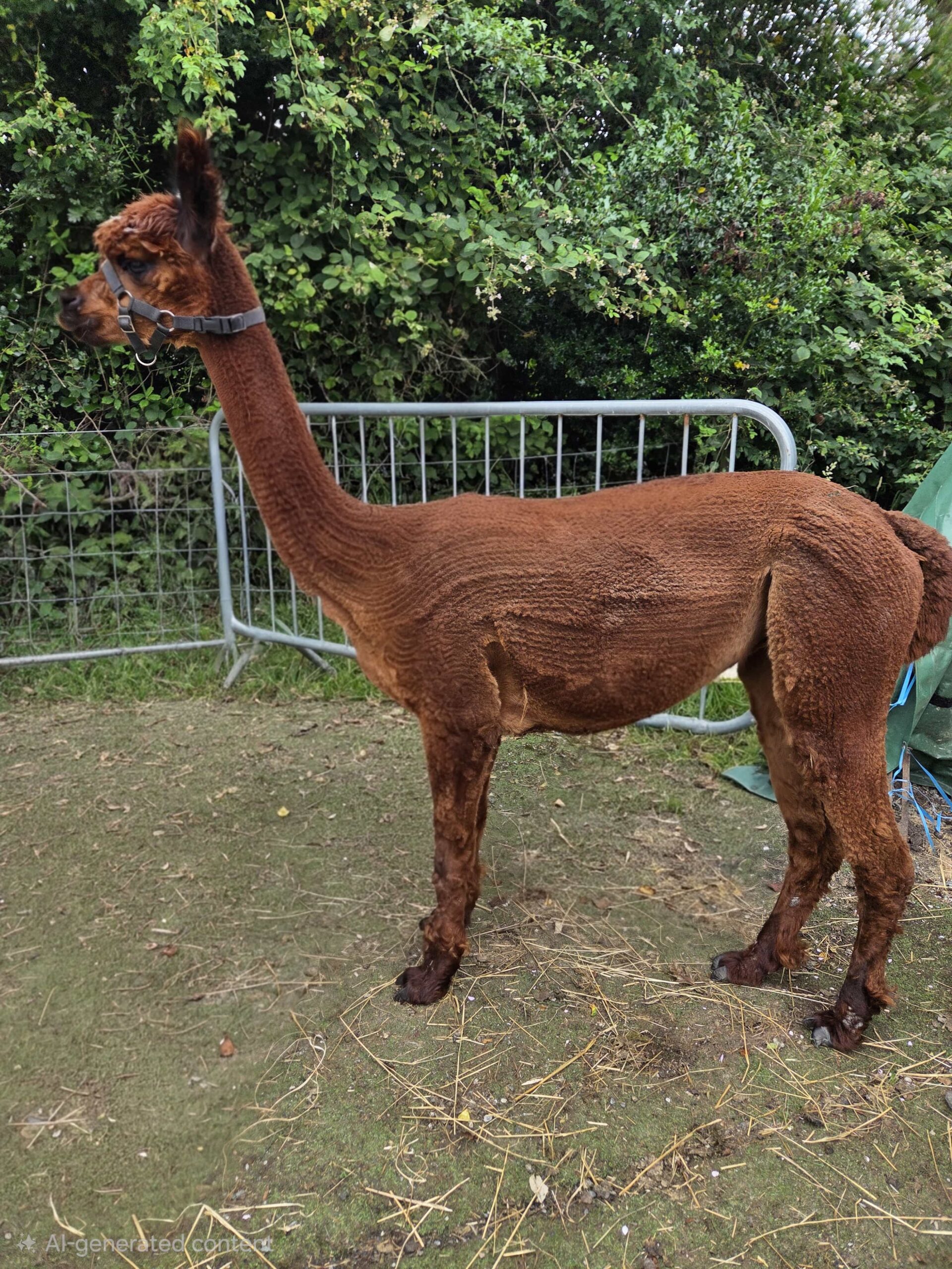 Suaimhneas Alpacas - Suaimhneas Born To Be Wild Winnie - Brown Huacaya for Sale